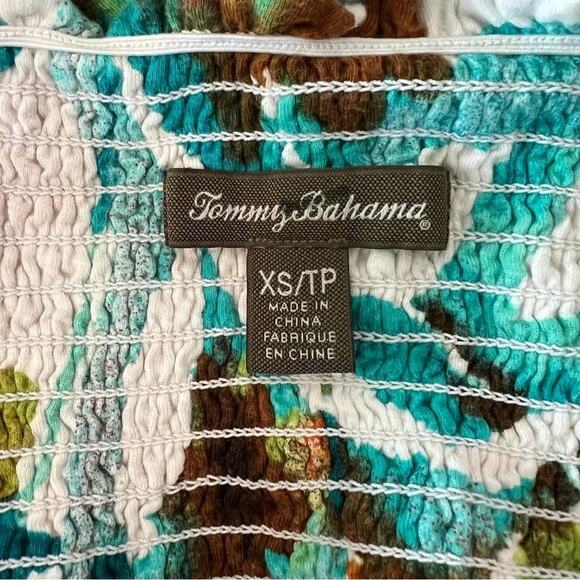 Tommy Bahama Macapa Floral Short Vacation Dress Size Extra Small - Picture 6 of 6